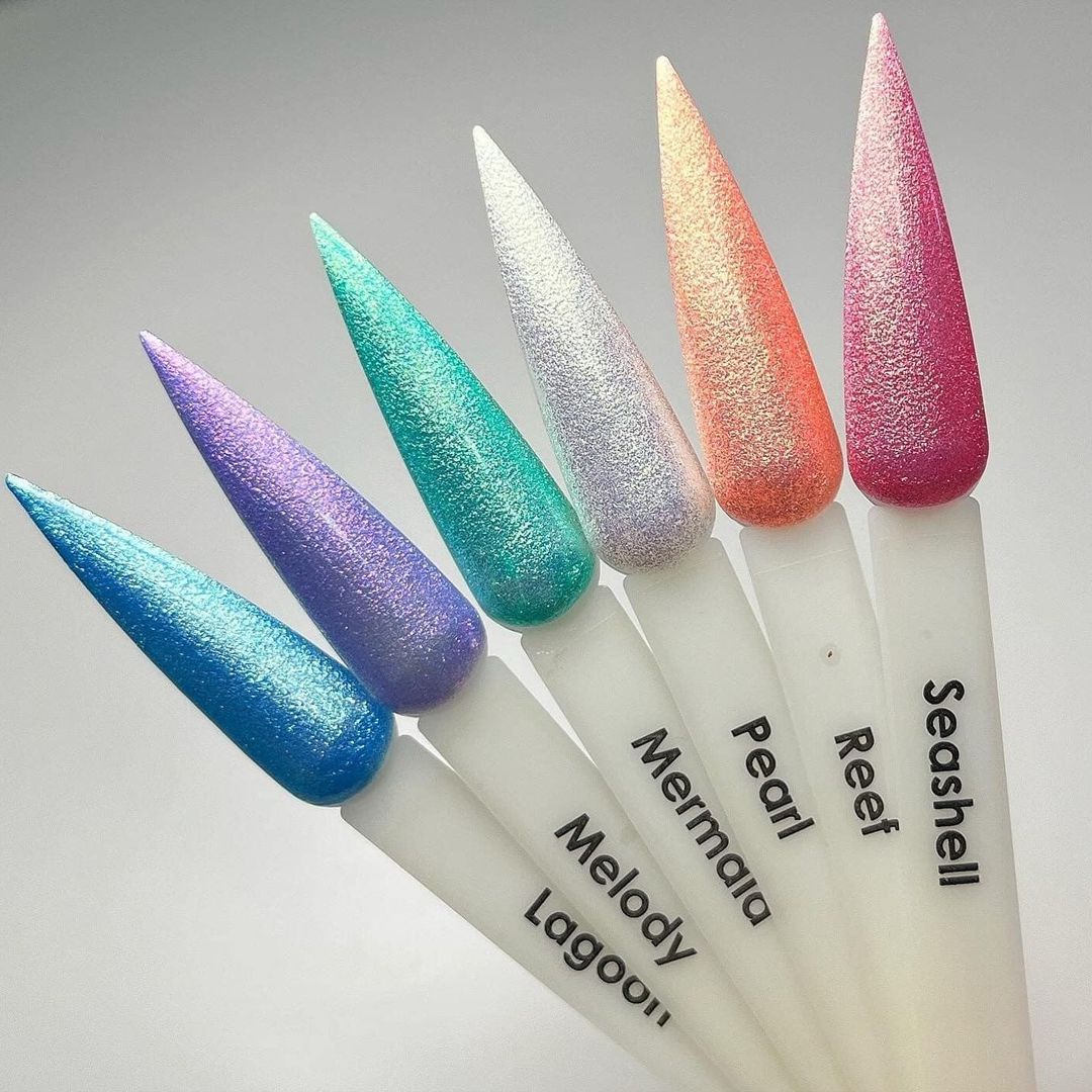 halo gel polish un der the sea collection swatch