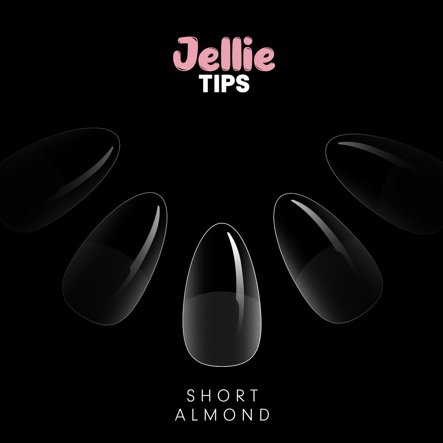 halo jellie tips short almond