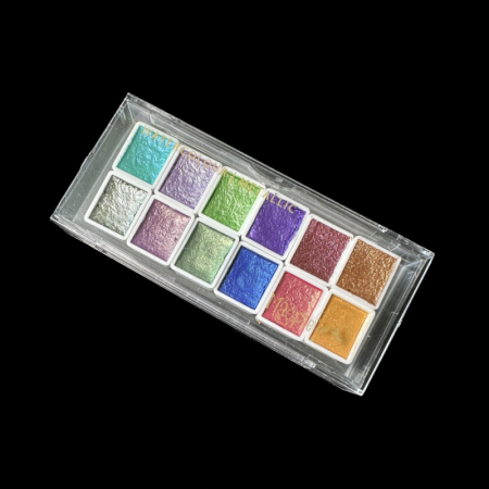 magpie metallic water colour paints pallette