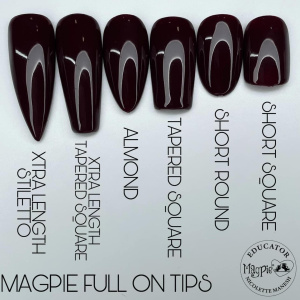 magpie full on tips shapes
