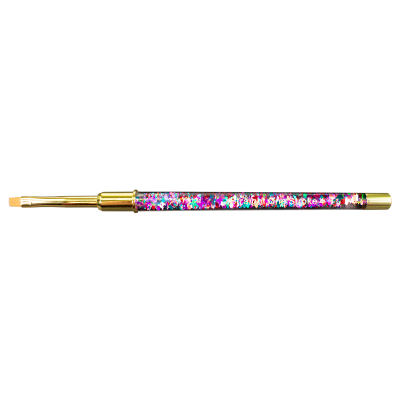 glitterbels one stroke penseel straight 4