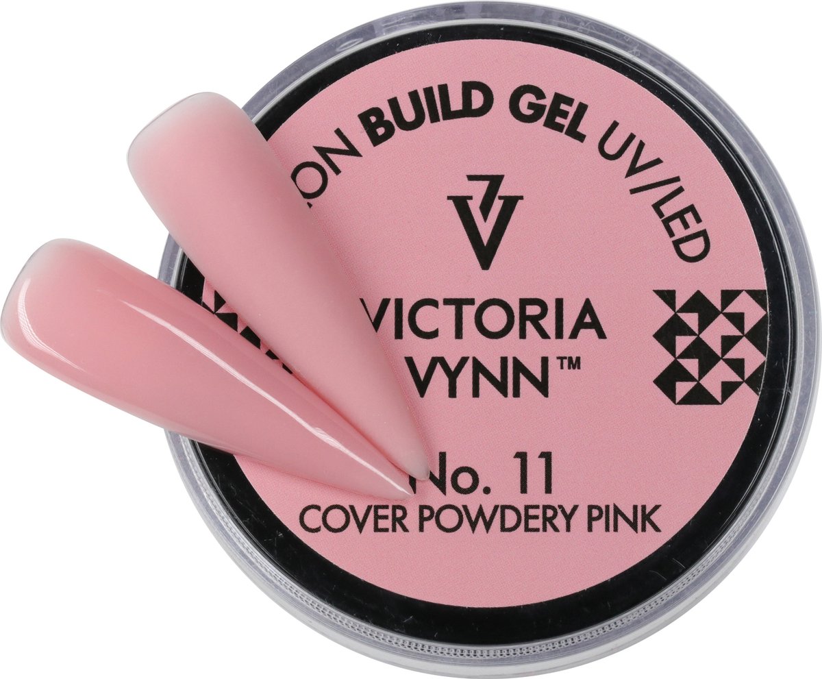 vv builder gel powdery pink 11