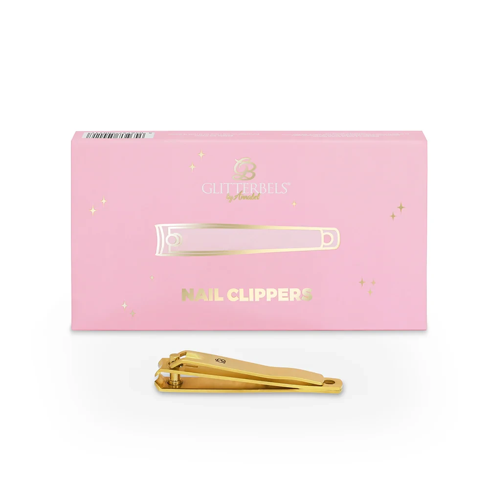 glitterbels nail clippers gold