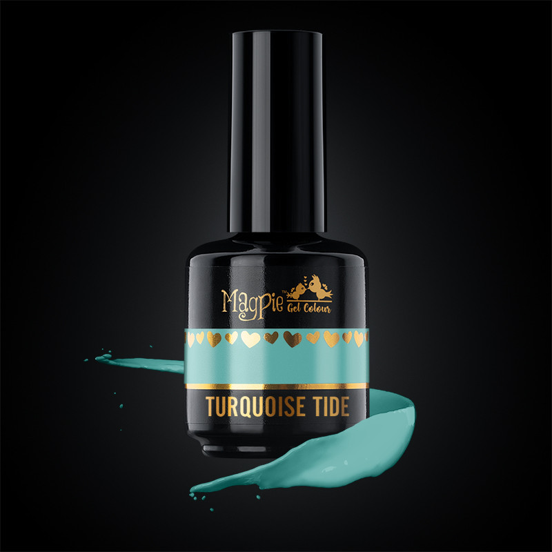 magpie gel colour turquoise tide