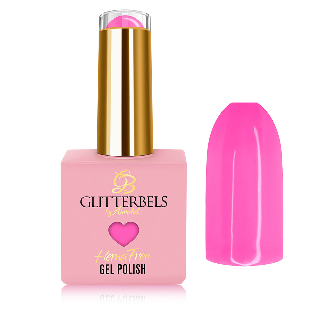 gb hf gel polish barbie's shoes 382