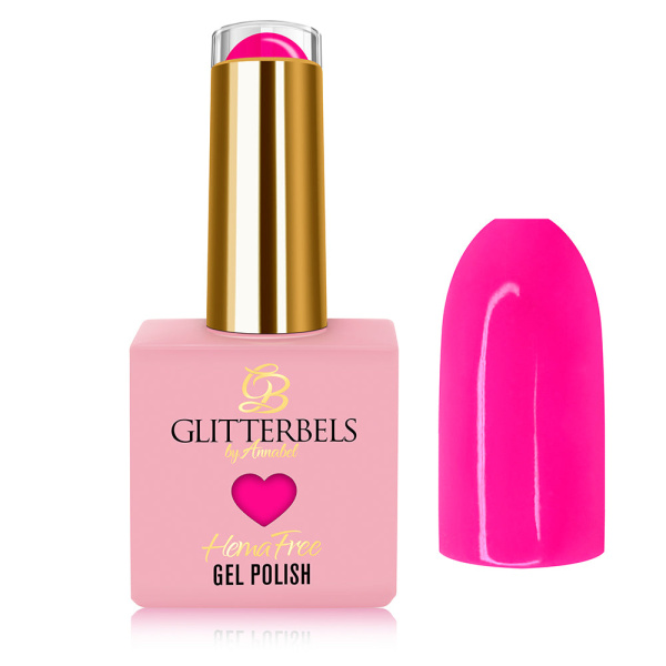 glitterbels hema free gel polish 487 feeling lucky