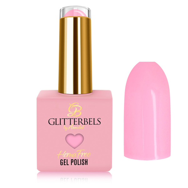 hf gel polish gb 423 pink lady