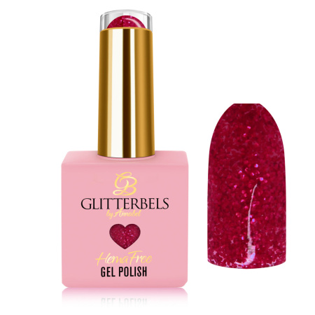 gb hf gel polish 435 strawberry glaze