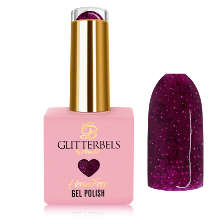 gb hf gel polish 441 cherry wine