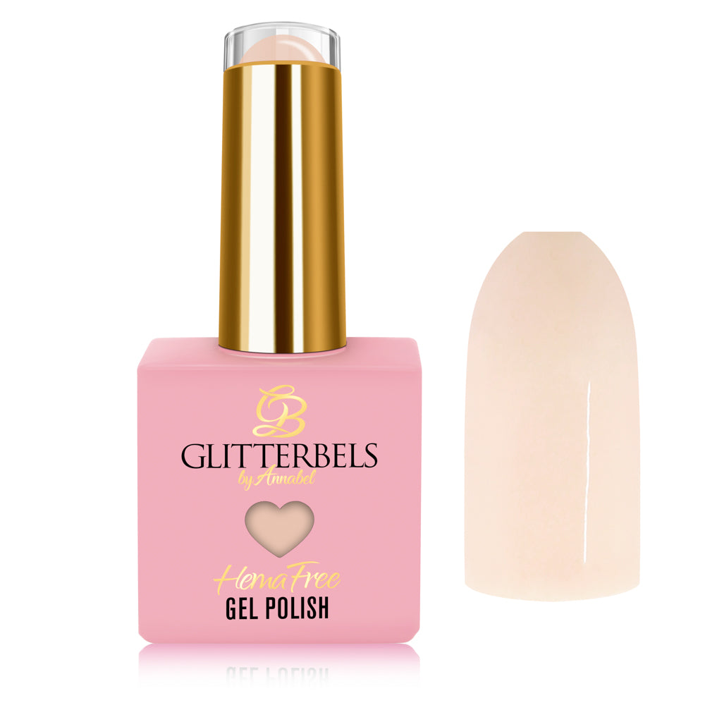 glitterbels hema free gel polish 451 macaroon