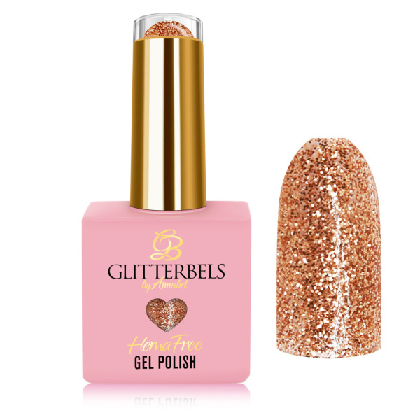 gb hf gel polish 455 golden hour
