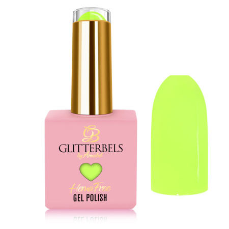 gb hf gel polish 583 chat up lime