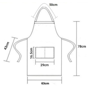 pns schort afmetingen