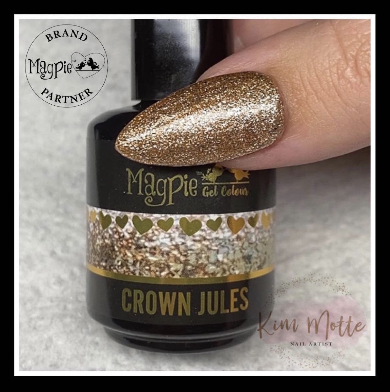 magpie gel colour crown jules