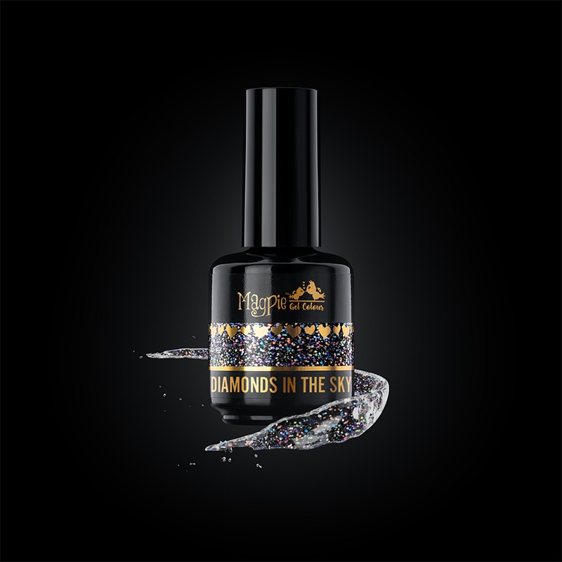 magpie gel colour diamonds in the sky
