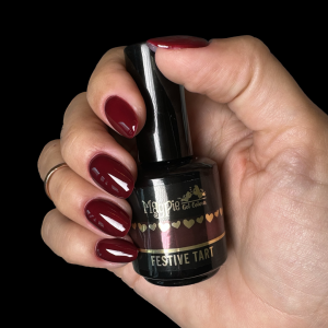 magpie gel colour festive tart