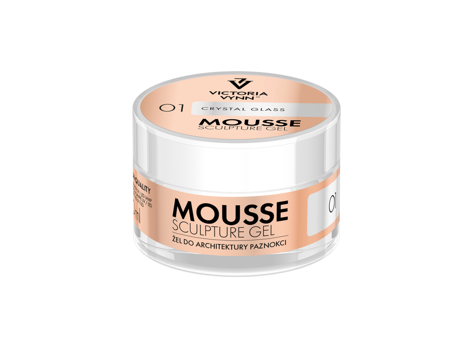 victoria vynn mousse gel cystal glass 50ml