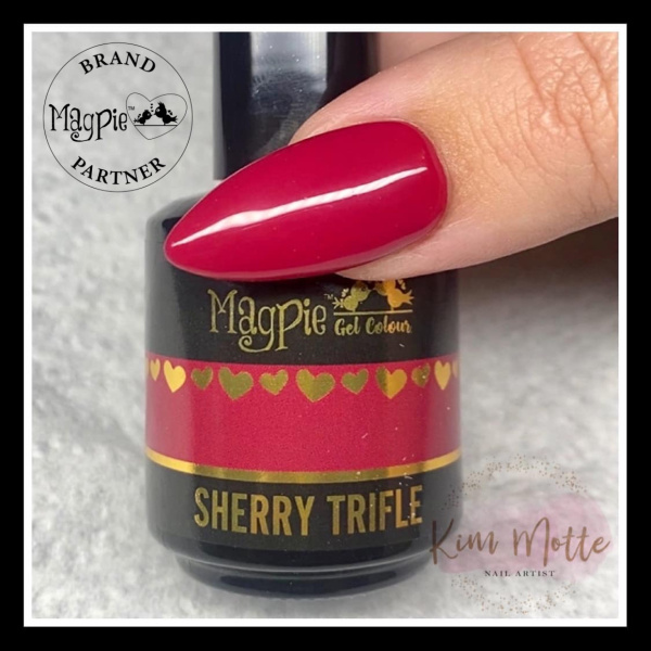 magpie gel colour sherry trifle