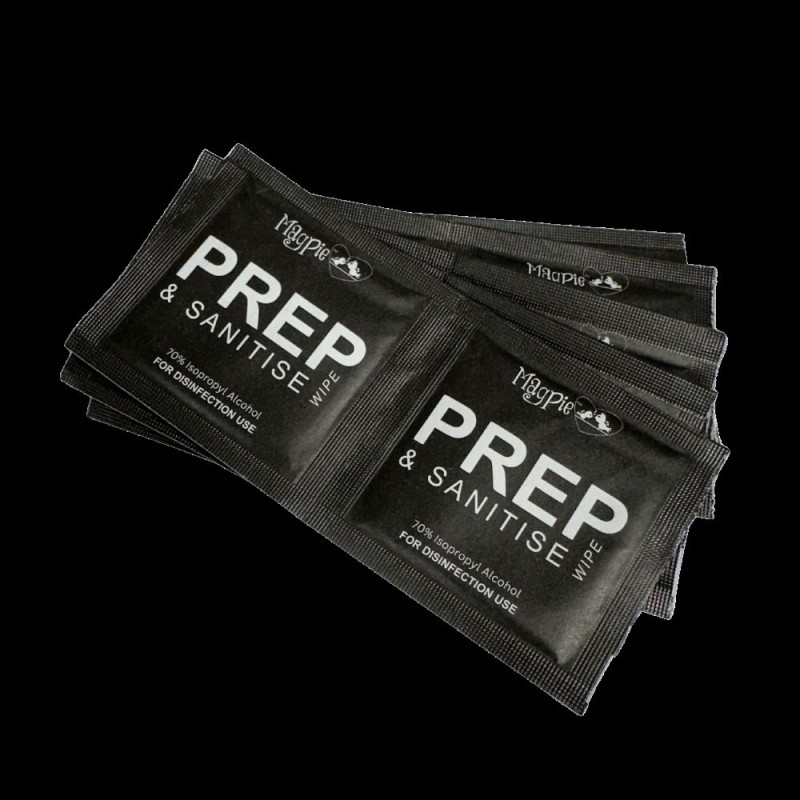 magpie prep & sanitize wipes 100 stuks prachtnagels press on