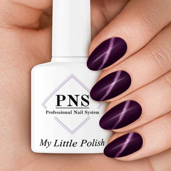 pns my little polish mlp cat eye antwerpen aubergine paars prachtnagels