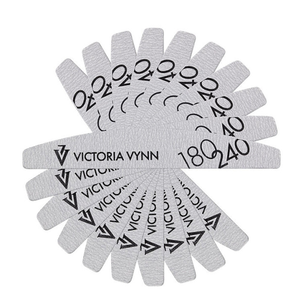 victoria vynn vijl pak 180/240 prachtnagels half moon