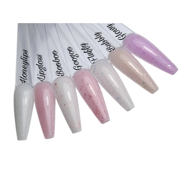 pns bbottle swatch heoneylips lipgloss booboo googoo fluffy bubbly glowy prachtnagels