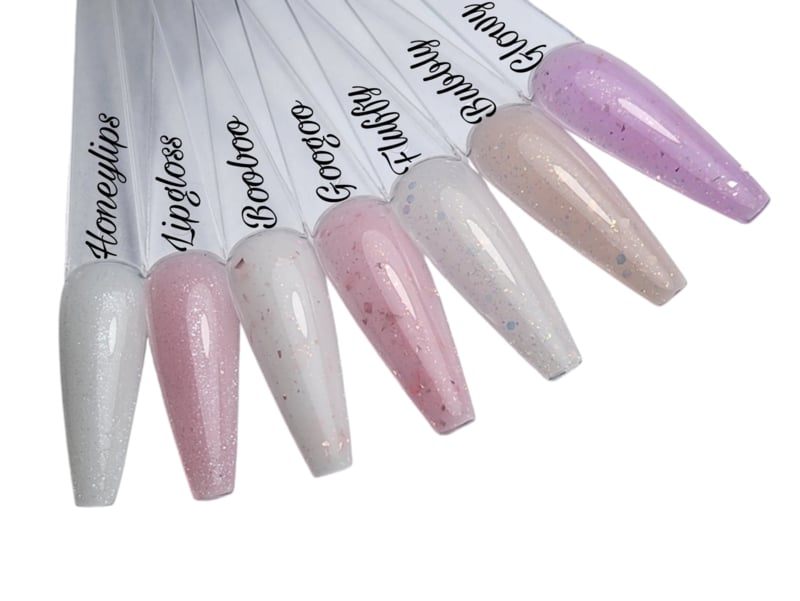 pns bbottle swatch heoneylips lipgloss booboo googoo fluffy bubbly glowy prachtnagels