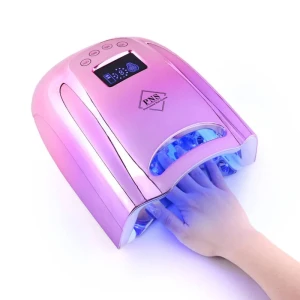 pns draadloze lamp 128w prachtnagels roze paars