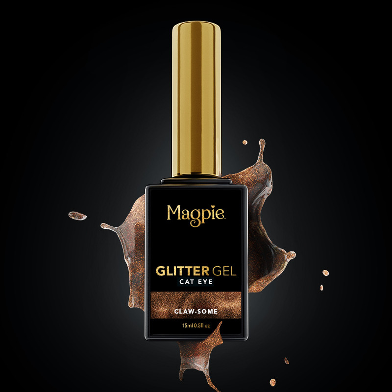 magpie cat eye gel polish claw-some prachtnagels