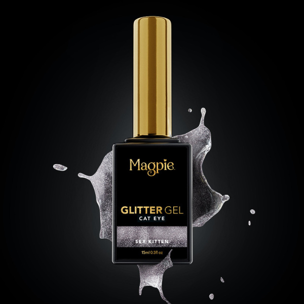magpie Gel polish sex kitten cat eye prachtnagels