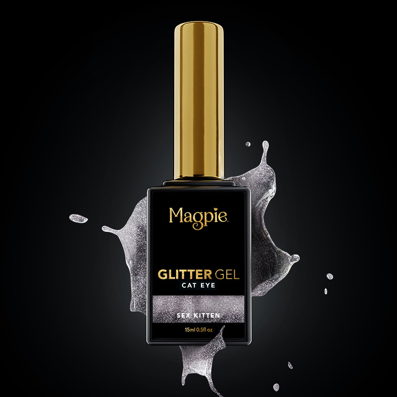 magpie Gel polish sex kitten cat eye prachtnagels
