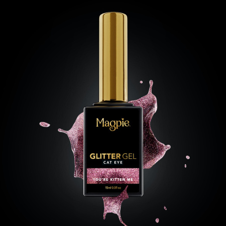 magpie cat eye gel polish you're kitten me prachtnagels