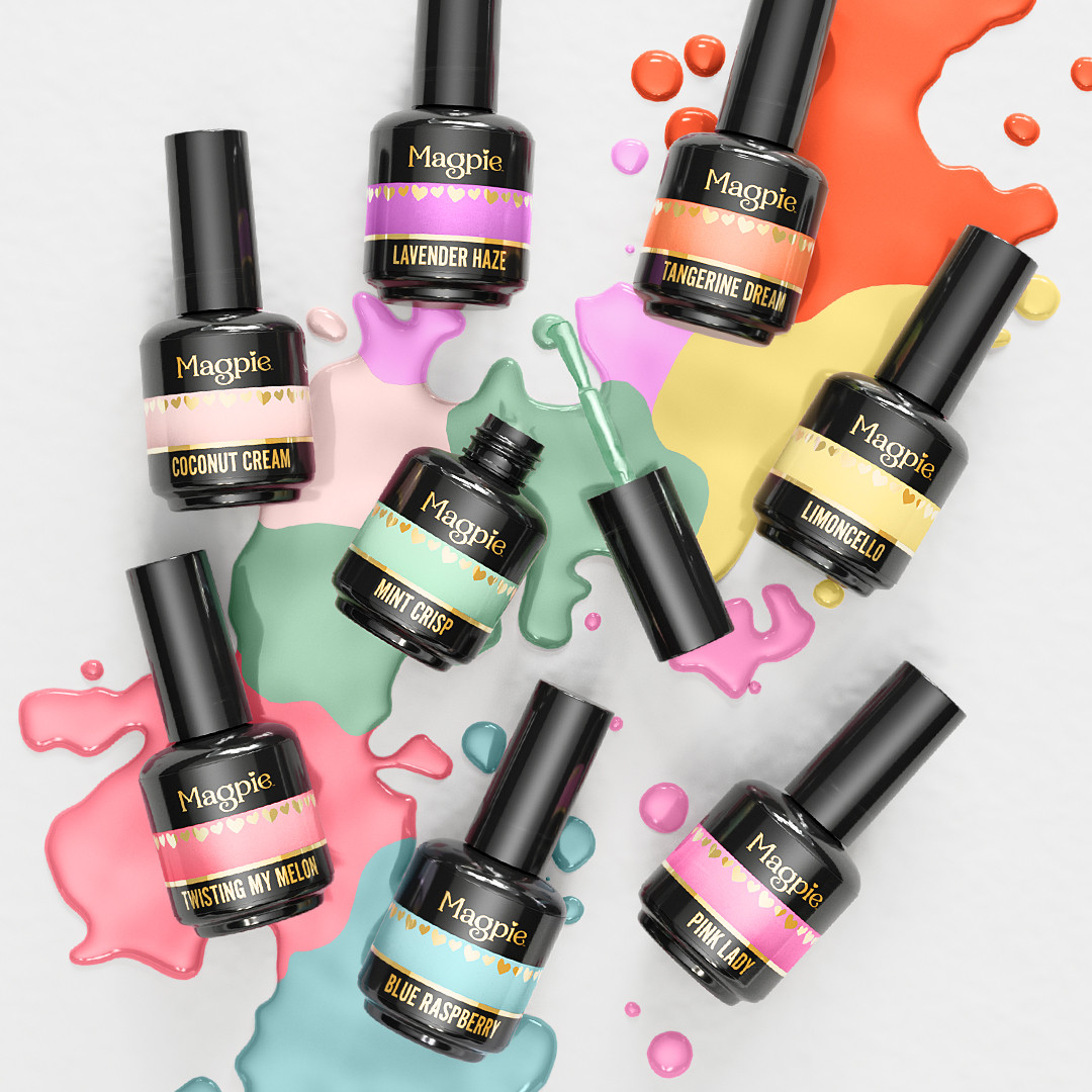 magpie gel colour spring sorbet collection prachtnagels