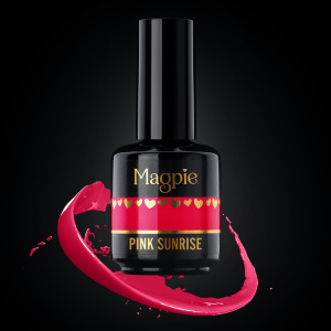 magpie gel colour pink sunrise prachtnagels