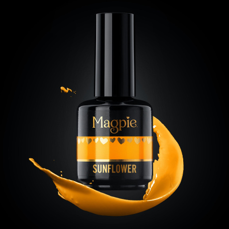 magpie gel colour sunflower prachtnagels