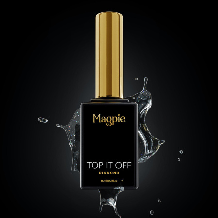 magpie top it off diamond top coat prachtnagels
