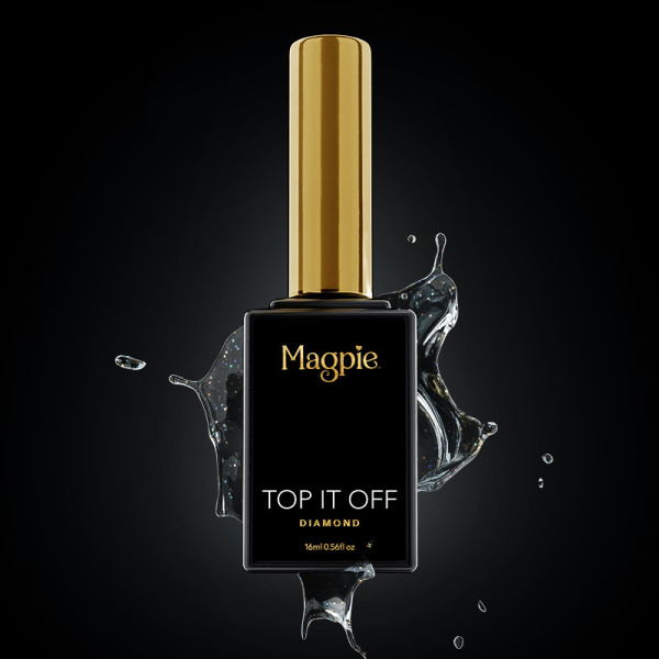 magpie top it off diamond top coat prachtnagels