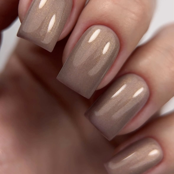 magpie gel colour glazed mocha gellak prachtnagels