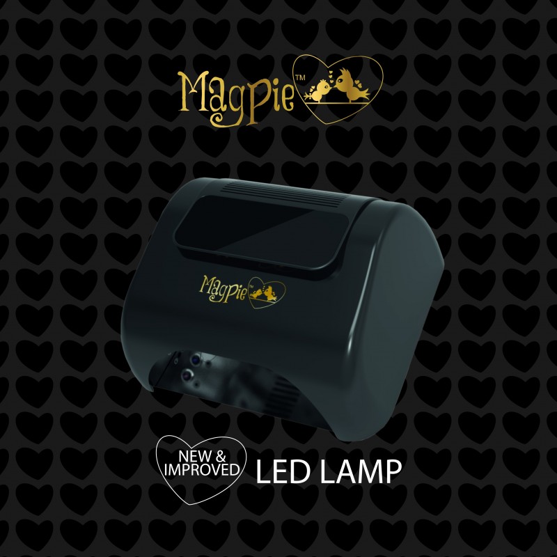 magpie black 36w led lamp prachtnagels