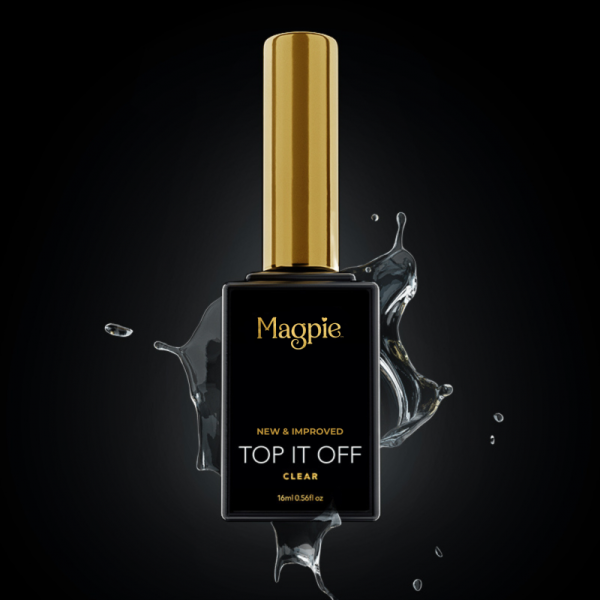 magpie top it off top coat new improved clear prachtnagels