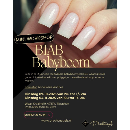 mini workshop biab babyboom annemaria andries prachtnagels