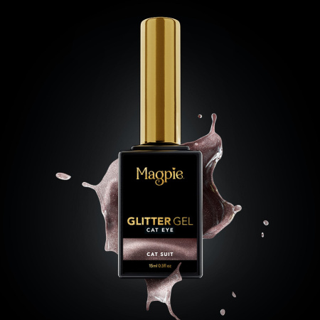 magpie gel polish cat eye cat suit prachtnagels