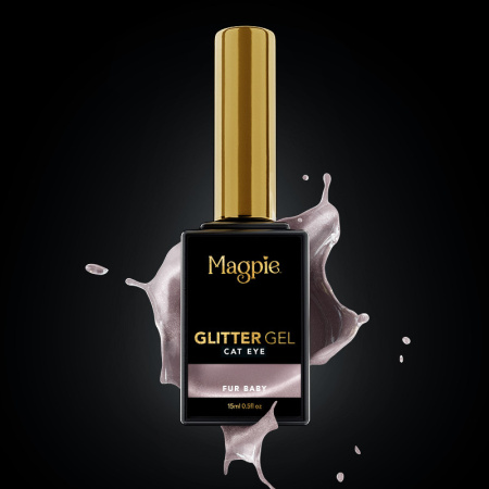 magpie gel colour cat eye fur baby prachtnagels