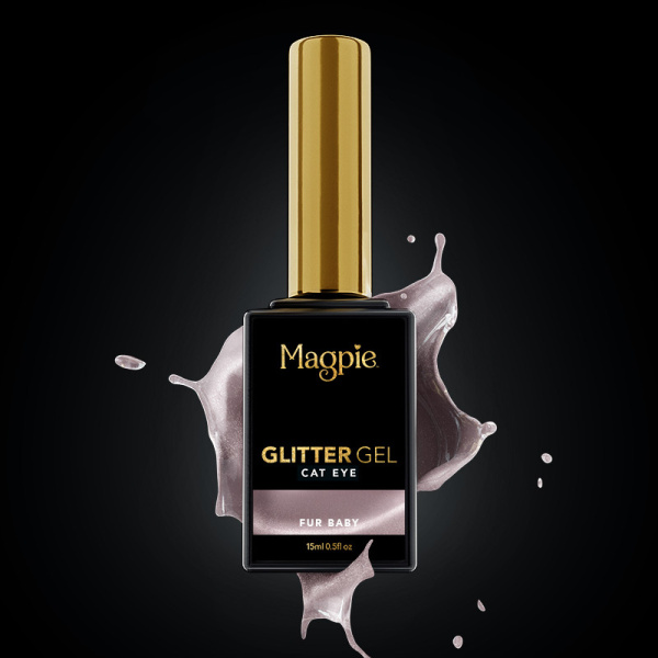 magpie gel colour cat eye fur baby prachtnagels