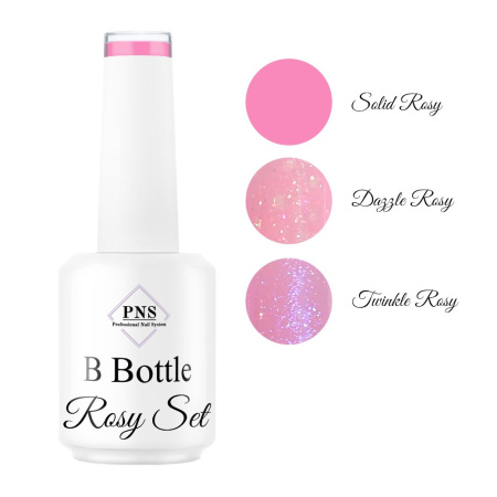PNS b Bottel set rosy prachtnagels