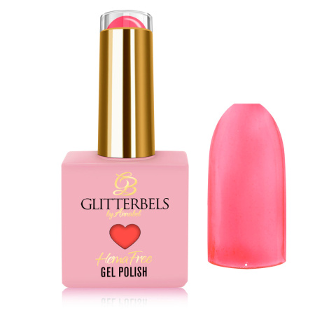 glitterbels ema free gel polish chery on top prachtnagels