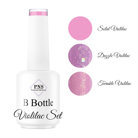 pns b bottle set violilac prachtnagels