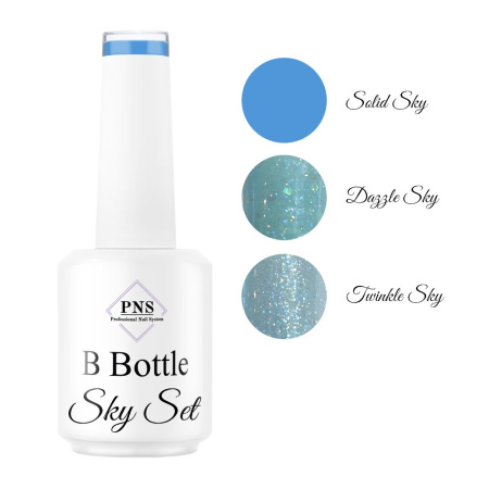 pns b bottle set sky prachtnagels