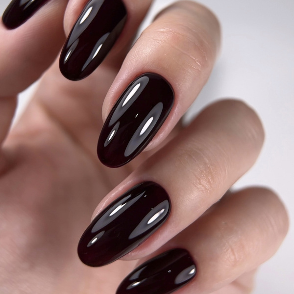 magpie gel colour silk noir prachtnagels swatch