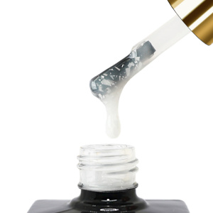 glitterbels brush on builder gel cool off peachtnagels